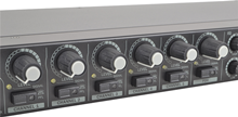 2 Zone Installation Mixer with 6 Stereo Inputs + 2 Mic Inputs